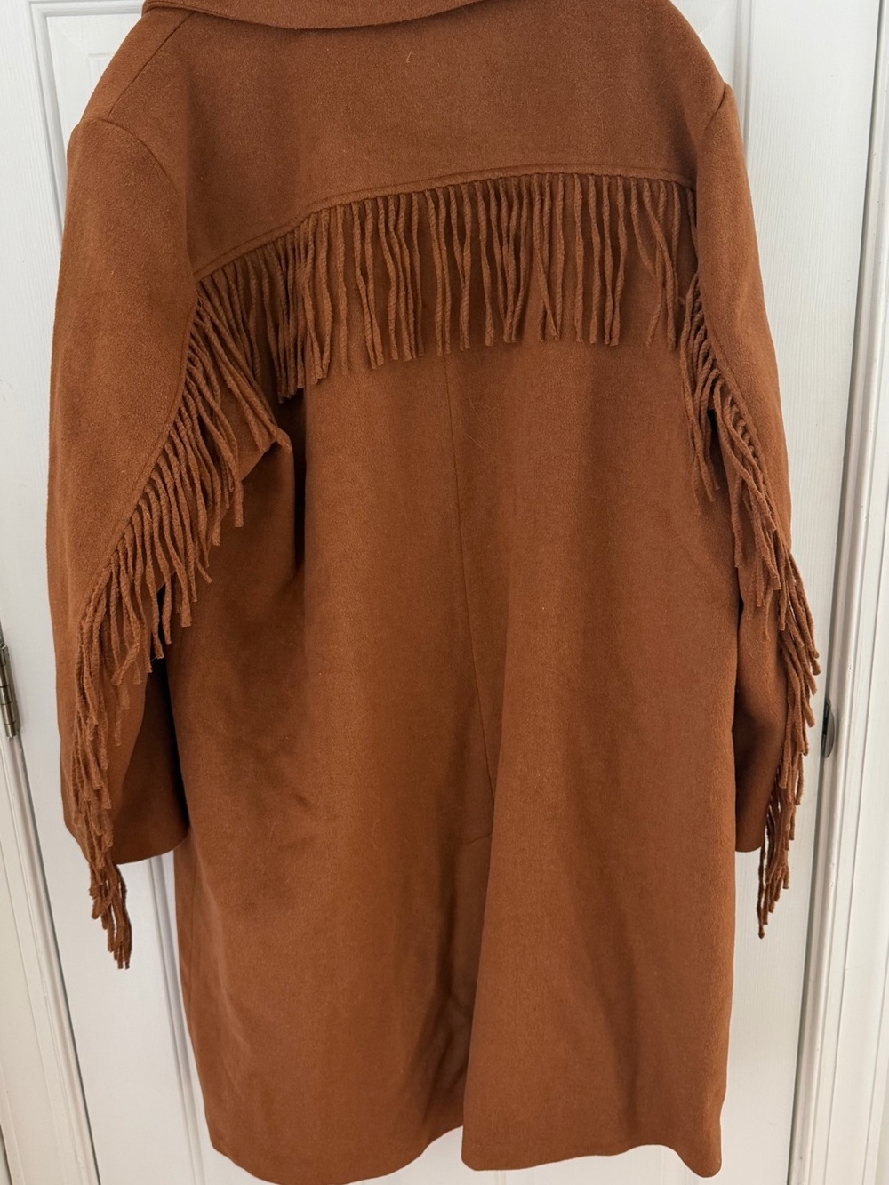 Fringe Midi Coat